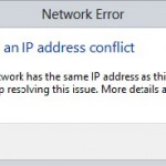Memperbaiki IP Address Conflict Pada Jaringan Komputer