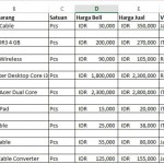 Cara Menghapus Cell Kosong Pada Excel