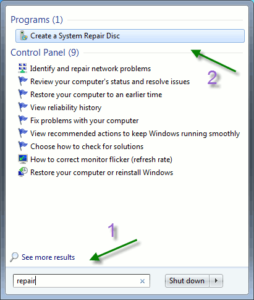 Cara Repair Windows 7 Dengan Flashdisk